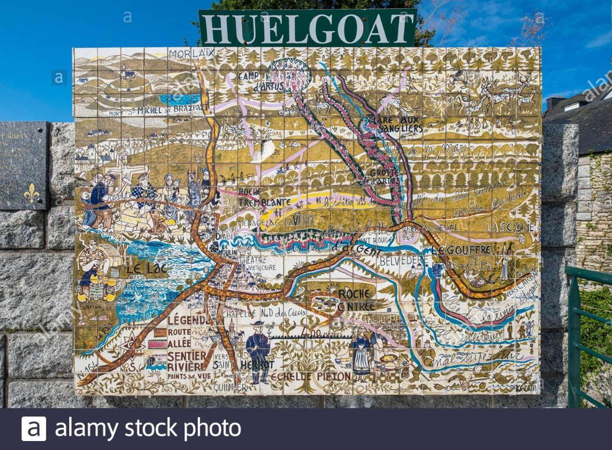 Huelgoat Chambres D'Hotes エクステリア 写真